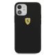 3. Ferrari FESSIHCP12SBK iPhone 12 mini 5.4" black/black hardcase On Track Silicone