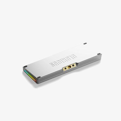 5. Glorious GMMK 3 Pro HE Wireless Keyboard 65% Custom Gaming-Tastatur - Pre-Built, ANSI (USA), Fox HE Switches, silver