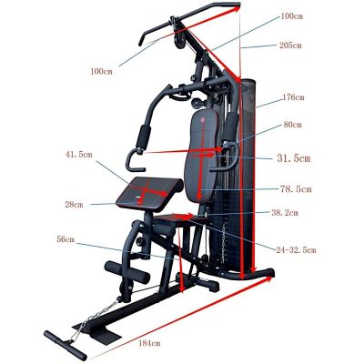 43. GYM TRAINING ATLAS 5000 ENERO FIT