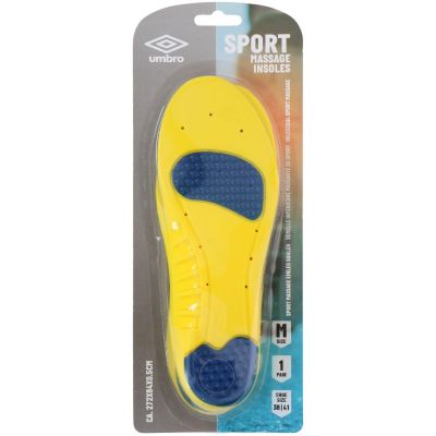 2. MASSAGE SPORTS INSOLES FOR SHOES SIZES 38-41 UMBRO