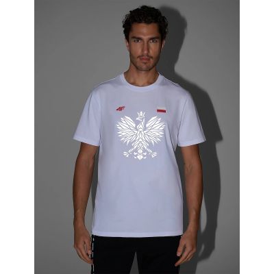 5. Men's fan t-shirt 4F 4FRSS26TTSHM4438-10S