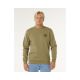 Men's RIP CURL Wetsuit Icon Hood Green