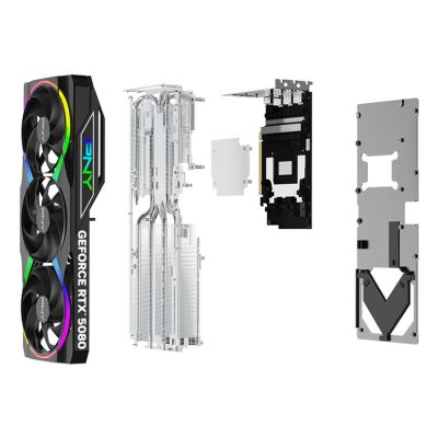 4. graphics card PNY RTX 5080 ARGB OC