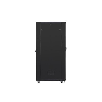5. Lanberg FF01-8242-12B Rack Cabinet (42U; 19''; 2047mm / 800mm / 1200 mm; floor-standing; Glass; 800 kg; black)