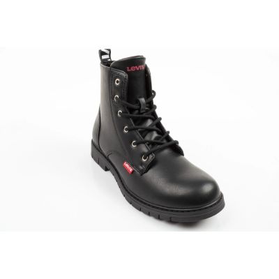 2. Levi's girls' Pasadene SE ankle boots, black, with zipper