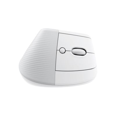 44. Logitech Lift Vertical White mouse