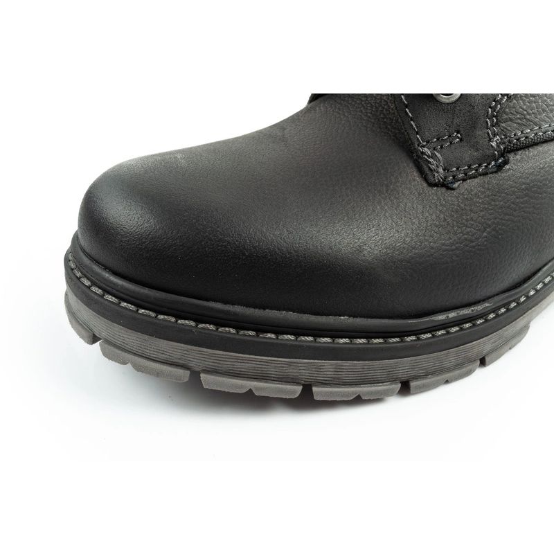 6. Wrangler Allan Mid men's boots, Chelsea boots, elegant leather, black