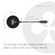 12. CLUB3D CAC-3027 Mobile Charger Smartphone, Universal Black DC Wireless Charging Fast Charging Internal