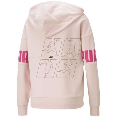 4. Puma Power Colorblock Hoodie TR W 847125 16