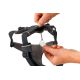 5. Ruffwear 30503-042M Dog / Cat Harness M Grey Nylon, Polyester Dog Non-stretch Harness
