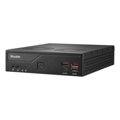 7. Shuttle DB860 Barebones PC Size 1.35L Black Intel B860 LGA 1851 (Socket V1)