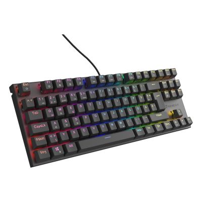 GENESIS Thor 303 TKL Gaming Keyboard USB QWERTZ German Black