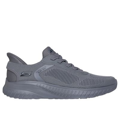 3. Skechers Men's BOBS SQUAD CHAOS SOLID STEP 118312 DKGY Sports Shoes