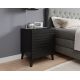 3. NOVA bedside table 44x40x52 black matt
