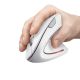 6. TRUST Verto Wireless Vertical Ergonomic Mouse, White