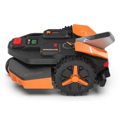 5. WORX Vision AI S250 Robot Lawn Mower Battery Black, Orange, Red, Silver