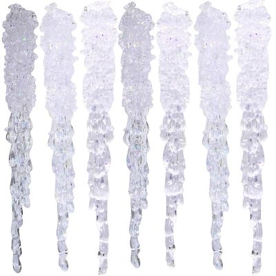 3. SAFE PLASTIC BALL FORM ICICULAR height: 21CM 7PCS MICA