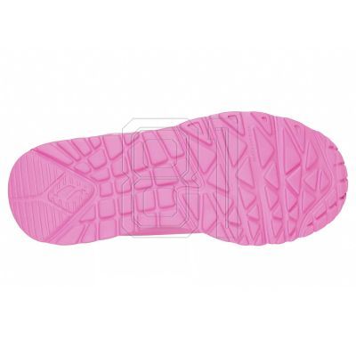3. Skechers x JGoldcrown Uno Lite shoes - Metallic Love Jr 314067L-HPMT