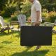 9. CATERING TABLE FOLDABLE INTO A SUITCASE 240x74x74CM 150KG BLACK