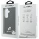 8. Karl Lagerfeld Saffiano KC Metal Logo MagSafe Case for Samsung Galaxy S26 Black