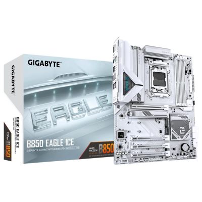 5. Gigabyte B850 EAGLE ICE Motherboard (B850, AM5, ATX, DDR5)