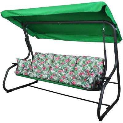 35. 3-SEAT GARDEN SWING MATYLDA WITH MOSQUITO NET