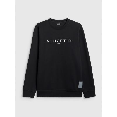 10. Men's sweatshirt without zipper and hood 4F 4FRAW25TSWSM2573-20S