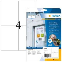 HERMA 4576 self-adhesive labels Removable White 80 pcs.