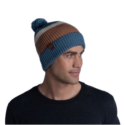 2. Buff Elon Knitted Hat 1264647421000 Blue One Size