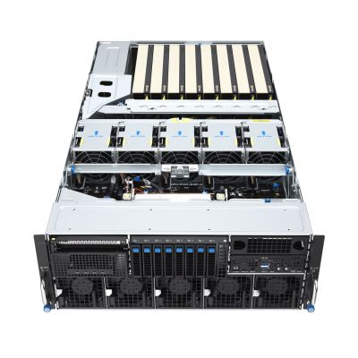 12. Asus Rack Platform (4U) ESC8000A-E13P AMD EPYC 9005 (8xNVMe, 2xM.2, 2x10Gbe, IPMI, 3200W)