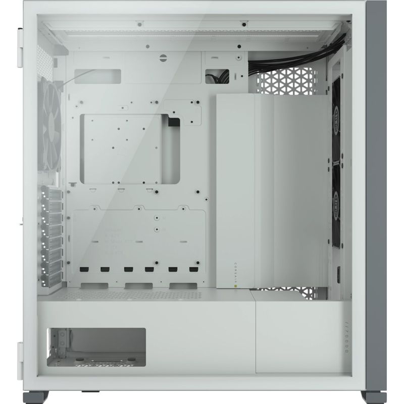 3. Corsair | Tempered Glass Computer Case | 7000D AIRFLOW | Side Glass | White | Full Tower | Power Supply Included | ATX Format