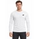 2. Men's long-sleeved cotton T-shirt 4F 4FWMM00TLONM611-10S