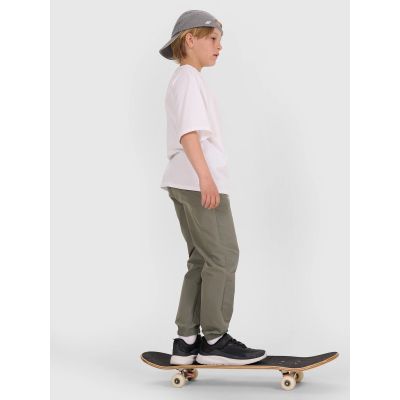 5. Plain Oversized Boys' T-Shirt 4F 4FJWAW25TTSHM2411-10S