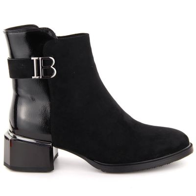 D&A S.Barski Premium Collection W OLI267 Heeled Ankle Boots