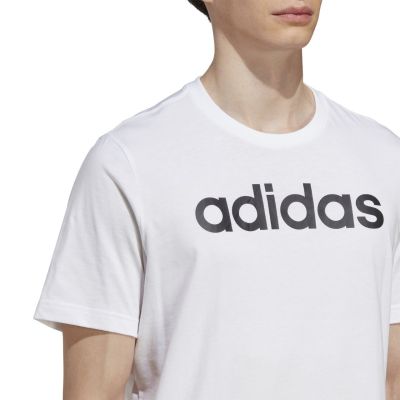 9. adidas Essentials Single Jersey Linear Embroidered Logo Tee M IC9276