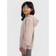 6. Girls' 4F Zip-Up Hoodie 4FJRAW25TSWSF2466-83S