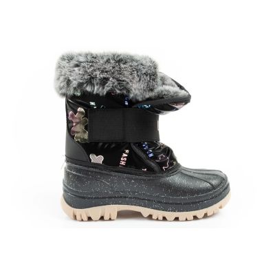 4. Lee Cooper winter boots children's insulated snow boots for girls black