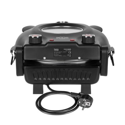 2. TEESA SUPREME pizza oven, 1200W, 32cm, viewing window, removable stone