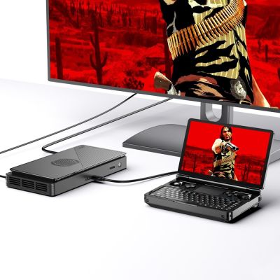 38. Laptop GPD-WinMini-HX37032002B Ryzen AI 9 HX370/7" FHD Touchscreen 120Hz/32GB/SSD 2TB/BT/BLKB/AMD Radeon 890M 8GB/Win 11 Black