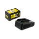 10. Fast Charger + KARCHER 18 V 5 Ah Battery