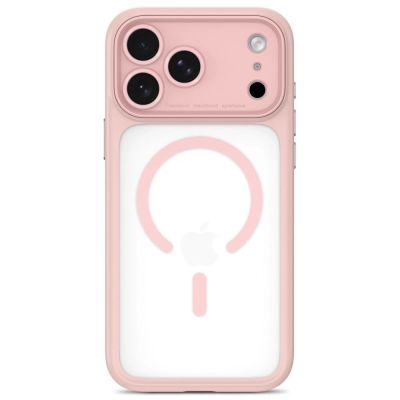 3. Tech-Protect MagPeak MagSafe CC Case for iPhone 18 Pro Max / 17 Pro Max – Matte Pink