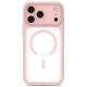 3. Tech-Protect MagPeak MagSafe CC Case for iPhone 18 Pro Max / 17 Pro Max – Matte Pink