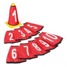 Yakima Sport T-shirts - numbers for cones, 10 pieces 100330