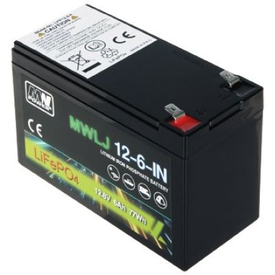 12.8V/6Ah LiFePO4-MWLJ MW Power battery