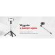 25. Selfie stick WC1Y3S telescopic tripod 1.3m with phone holder - black