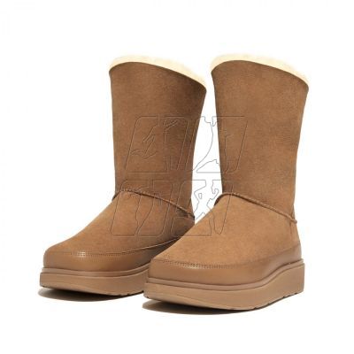 3. FitFlop GEN-FF Short Double-Faced Shearling Boots W GO9-A69