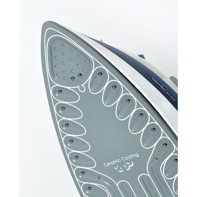 4. ELDOM STEAM IRON DA36 PRESS 2200W CERAMIC SOFT FEET, ANTI-DRIP, SELF-CLEANING FEET, STEAM OUTPUT 20G/MIN. STEAM BUSTER,
