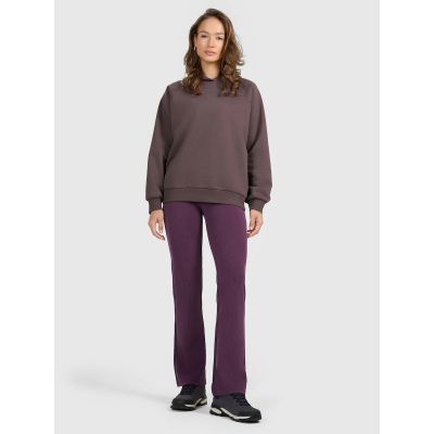 6. Women's sweatshirt with hood, open, 4F 4FRAW25TSWSF2775-82S
