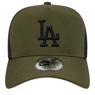 2. New Era 9FORTY AF Trucker MLB Sport Los Angeles Dodgers Cap 60856370 Green OSFM