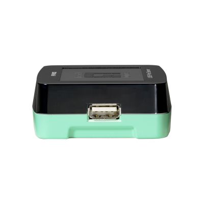 4. LevelOne FPS-1032 Ethernet LAN Print Server Black, Green